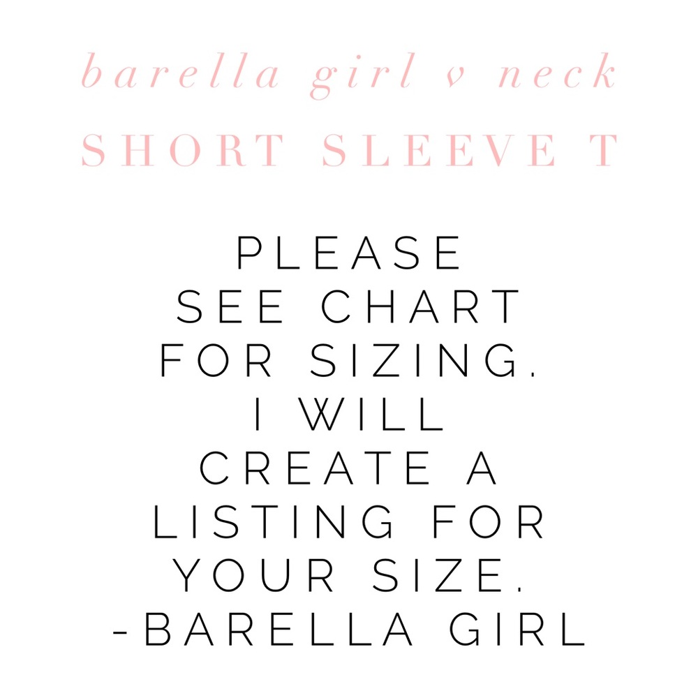 Barella Girl V Neck Shirt Sleeve T - Picture 6 of 7